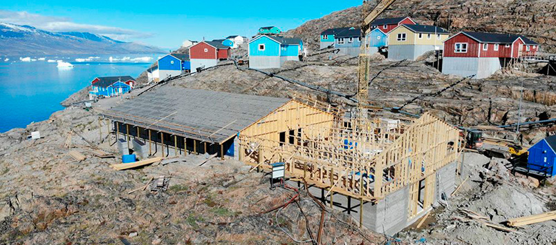 To bygge-projektassistenter til KJ Greenland A/S i Grønland To bygge-projektassistenter til KJ Greenland A/S i Grønland