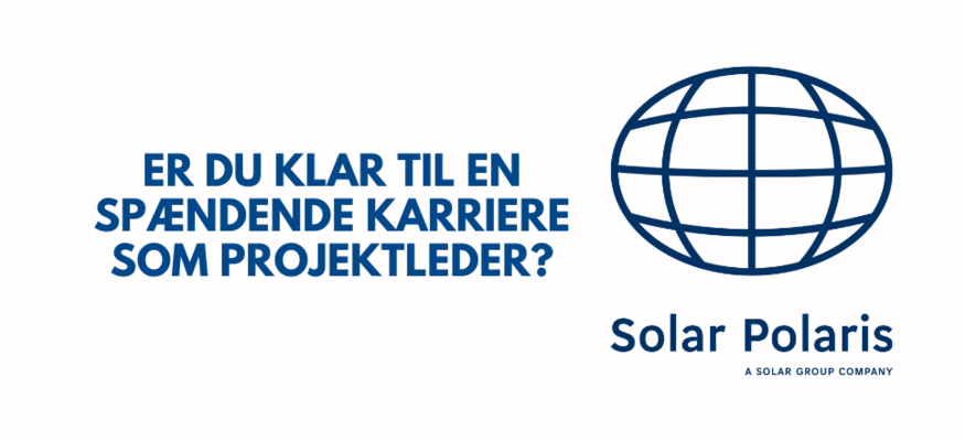 Projektleder til Solar Polaris Projektleder til Solar Polaris